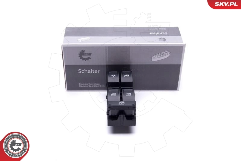 Switch, window regulator